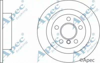 APEC BRAKING dsk3206 -  Тормозной диск